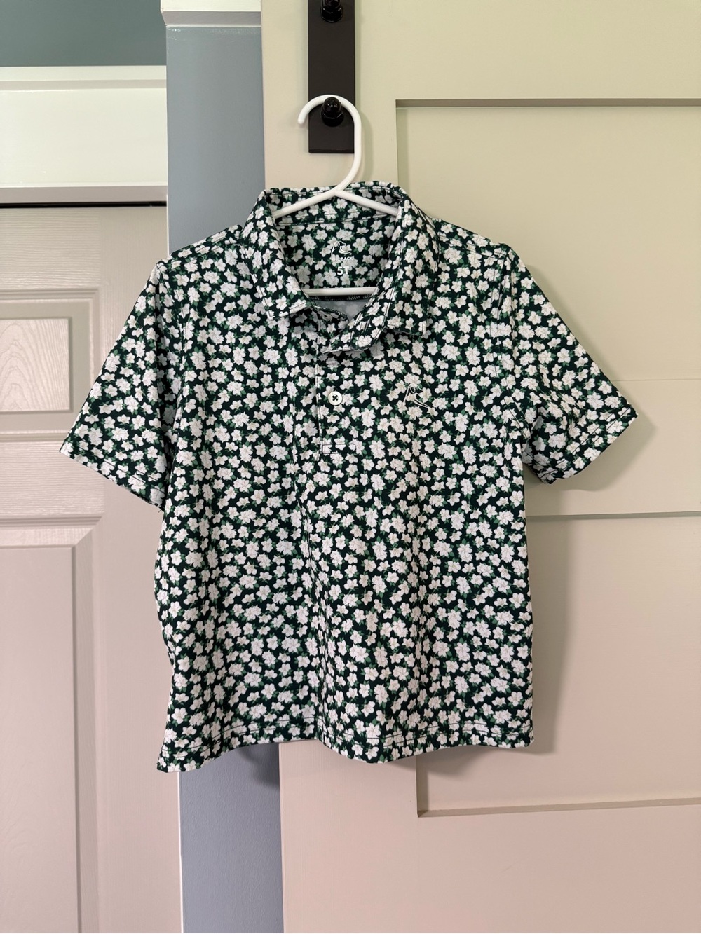 Rhoback “Lil Dogwood” Toddler Short Sleeve Performance Polo
